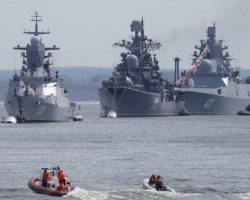 Marinha russa realiza exercícios com mísseis Iskander em Kaliningrado