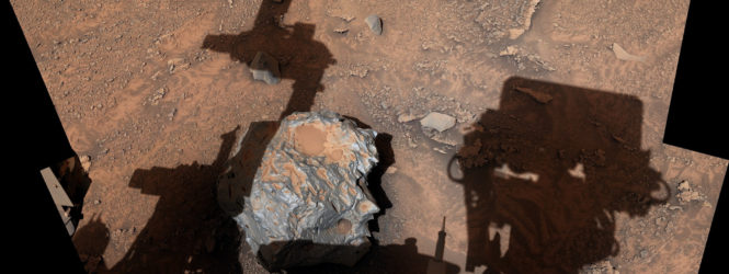 Rover encontrou novo meteorito em Marte. Chama-se Cacau