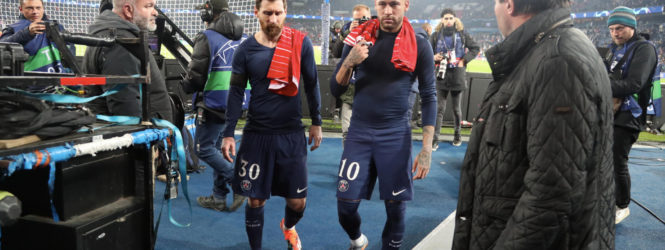 Messi e Neymar cumprimentam adeptos do PSG e ‘viram’ notícia em França