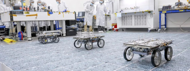NASA vai lançar para a Lua três novos ‘rovers’