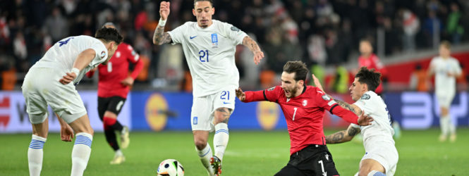 Geórgia é o último justador de Portugal na temporada de grupos do Euro’2024